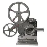 Retro-Film-Projector-Solid-Aluminium-29cm_ORN-99_1.