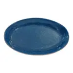 Terracotta Oval Bowl Stary Galaxy Teal, Medium_Mdo_1