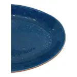 Terracotta Oval Bowl | Stary Galaxy | Teal, Medium