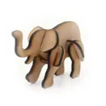 Toddler 3D Wooden Model | Elephant