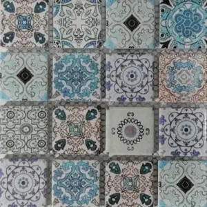 Porcelain Moroccan Mosaic Tile _ Taliouine _ 15 x 15cm_3001B_03