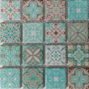 Porcelain Moroccan Mosaic Tile _ Tangier _ 15 x 15cm_3003B_03
