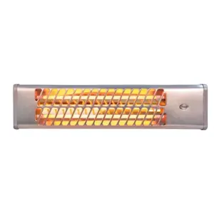 Radiant Quartz Bathroom Heater _ 2 x 600w, Silver_HE0001