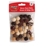 Crazy-Crafts-Kids-Pom-Poms-18mm-Brown-and-Beige-35-Pieces_22581_1