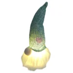Hanging Light-Up Soft Christmas Gnome Teal Hat_CD-09C_1