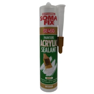 Somafix Paintable Acrylic Sealant Interior White 450g_SMFASW280