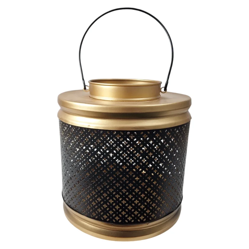 Black-and-Gold-Cylinder-Lantern-Metal-22cm_LAN9B23_2