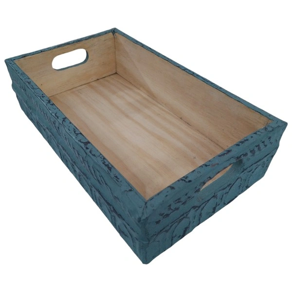 Decorative Wooden Crate Vintage Ceiling Duck Egg Large_JF014DE_2