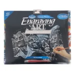 Engraving-Art-Silver-Foil-With-Pencil-Mount-Rushmore_ROYLFAM-8