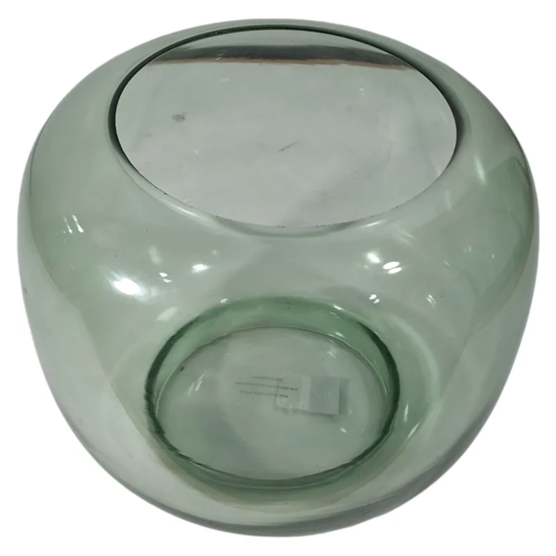 Hasel-Bubble-Glass-Vase-Sage-Green-20cm_VASE2SG20_1