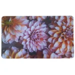 Multi-Purpose Mat Pink and Orange Flowers 43 x 73cm_VFMP117_1