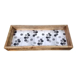 Wooden-Rectangular-Tray-Black-And-Grey-Leaves-50cm_SFT010_1