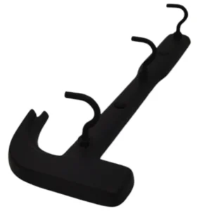 Antique Hammer Hooks | Wall Mounted | Cast-Iron, Black