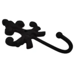 Antique Wall Hook Fleur de Lis Black_JY10414BK_2