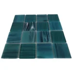 Crystal Glass Mosaic Tiles Mediterranean Sea 15 x 15cm_SA5B_3