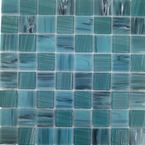 Crystal Glass Mosaic Tiles Mediterranean Sea 30 x 30cm_SA5_1