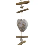 Driftwood Hanging Heart String Decoration 1m_O-DST-2001_2