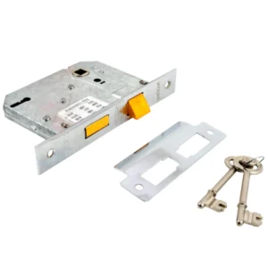 Jaguar 3-Lever Lock Body Narrow Style Chrome Plated 15mm_J99815CLAM_2