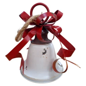 Metal-White-Liberty-Bell-With-Bows-20cm_XDHS0708W_1