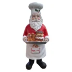 Resin-Chef-Santa-With-Silver-Tray-29cm_XDQQ0062_1