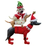 3-Stacked-Dogs-Figurine-Resin-30cm_78270