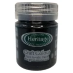 Heritage-Craft-Colour-Paint-50ml-Black_B020