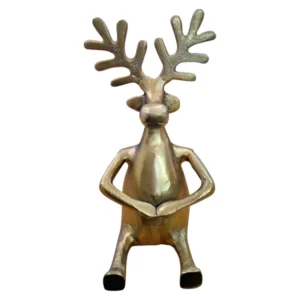 Metal-Sculpture-Sitting-Deer-Figurine-_-Gold-24cm_DPC86U1