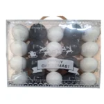 Plastic-Christmas-Decoration-Balls-_-Black-And-White-20-Piece_AF023-194