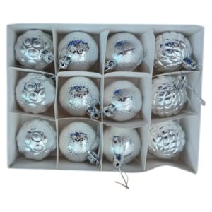Plastic-Christmas-Decoration-Balls-_-Silver-12-Piece_XDY029S