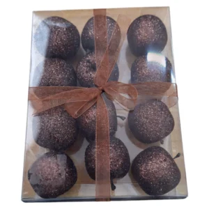 Plastic-Glitter-Apples-Christmas-Decoration-Copper-12-Piece_XDV379C