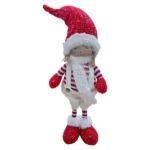 Plastic-Standing-Girl-With-Knitted-Dungerees-40cm_C2417.