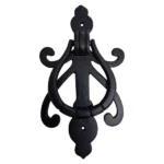 Cast-Iron-Door-Knocker-With-Screws-Black-23cm_U11432_1.