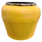 Metal-Pot-Planter-Yellow-With-Gold-Rim-30cm_MSE50U1_1
