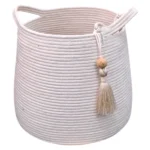 Cotton-Cord-Conical-Basket-Ivory-28cm_BSK12910W_1