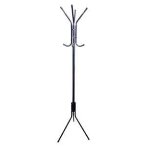 Long-Plastic-Coat-Rack-With-Hooks-Black-175cm_CR-8K_1