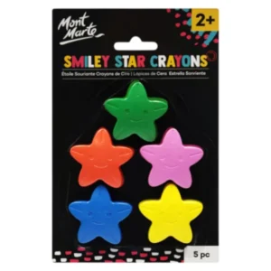 Mont-Marte-Smiley-Star-Crayons-5-Piece_MMKC0207