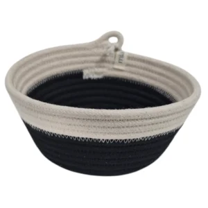 Rope-Basket-With-Flared-Rim-Black-And-White-15cm_BSK10023W-S_4