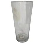 Glass-Cylindrical-Conical-Vase-Transparnet-25cm_FS31034_1