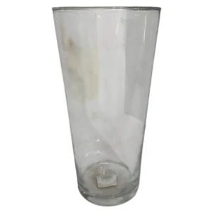 Glass-Cylindrical-Conical-Vase-Transparnet-25cm_FS31034_1