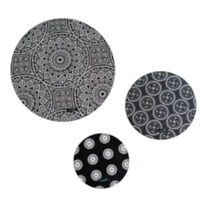Greenie Black Food Cover Set | 3 Pc