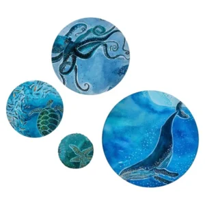 Greenie Save Our Ocean Cover Set | 4 Pc