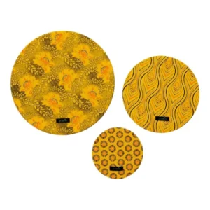 Greenie Yellow Food Cover Set | 3 Pc