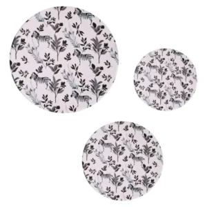 Greenie Frosty Safari Food Cover Set | 3 Pc