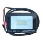 12V LED Floodlight 20W | Black, 11cm