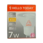 Flash GU10 LED Dimmable Bulb 7W | 3000K Warm White