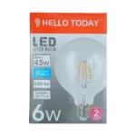 Hello Today LED Filament Bulb 6W | E27 17cm