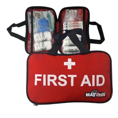 MTS First Aid Kit | 52pc, Red Bag