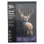 Mont-Marte-Black-Paper-Sketch-Pad-A5-25-Sheets-140gsm_msb0061