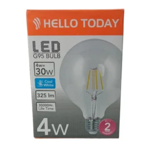 Hello Today Edison Screw E27 4W | Cool White