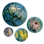 Greenie Shuane Rogatsching Food Cover Set 4 Pc